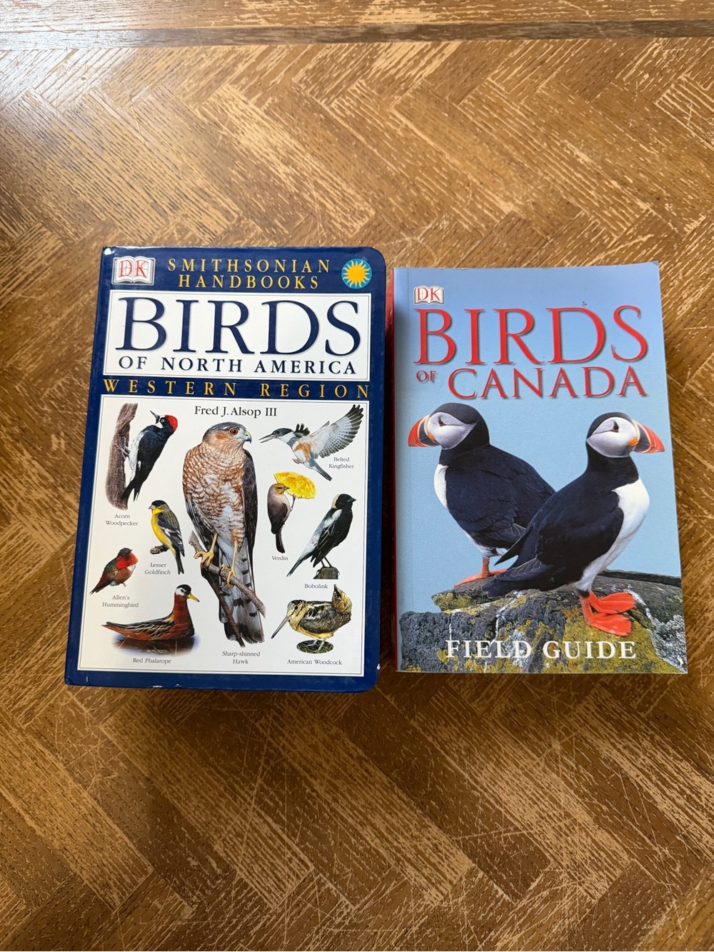Birds of Canada and Birds of North America Books
